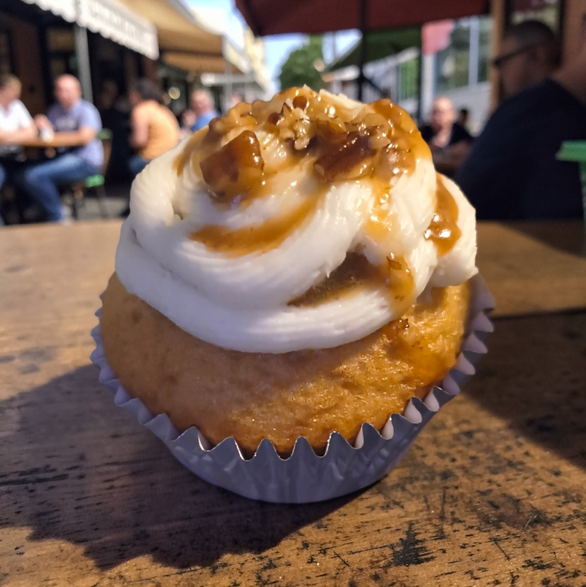 Butter Pecan Cupcake